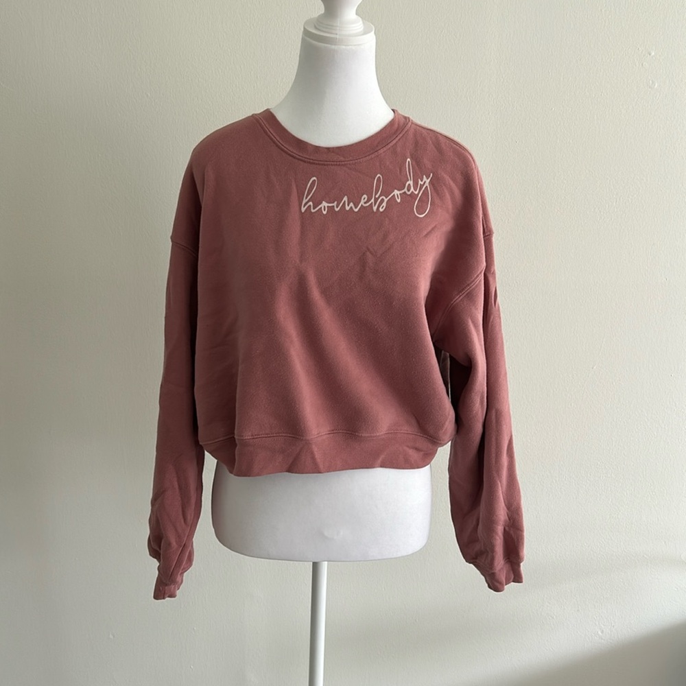 Homebody Cropped Sweatshirt